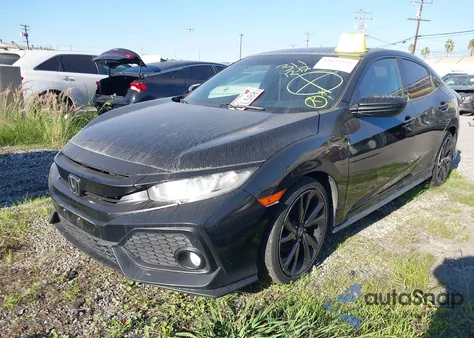 2017 Honda Civic Sport from USA, damaged, VIN SHHFK7H41HU406904
